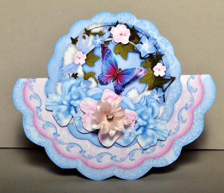Florabunda Wobble Card by Kristina Norbat