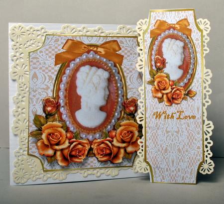 Vintage Cameo & Bookmarks by Kristina Norbat