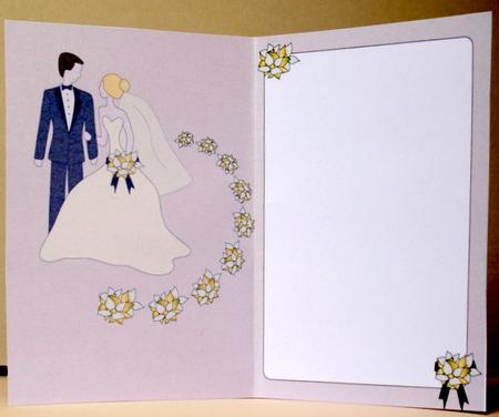 Bride and Groom Insert by Kristina Norbat