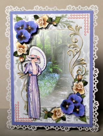 Stunning Antique Lady by Kristina Norbat