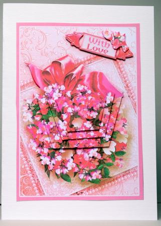 Strawberries and Cream Pomander Bouquet Polygon by Kristina Norbat