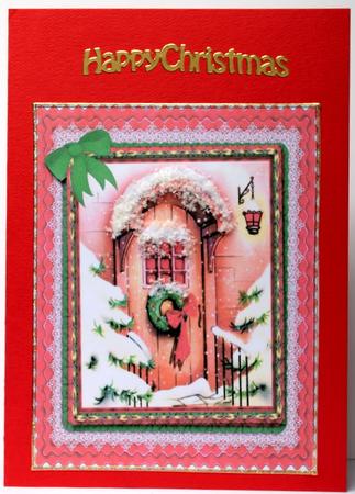 A4 Christmas Door by Kristina Norbat