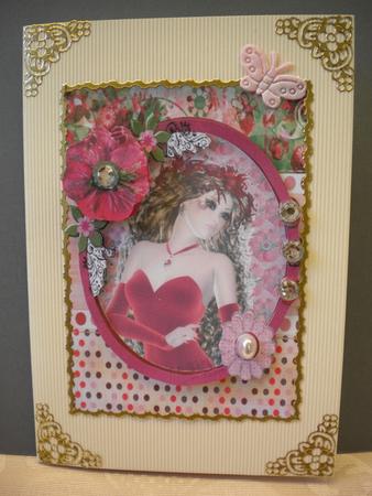 Floral Framed Elegance by Kristina Norbat