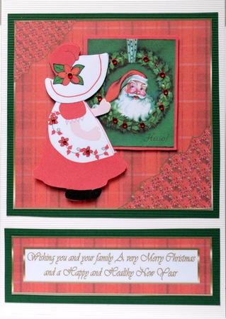 Maisie May Easel Christmas by Kristina Norbat
