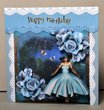 1950's Style Lily Rose in the Moonlight Mini Kit by Kristina Norbat