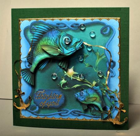 Fabulous Fish Mini Kit - Dad, Brother, Son by Kristina Norbat