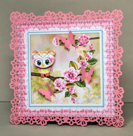 Baby Owl Topper by Kristina Norbat
