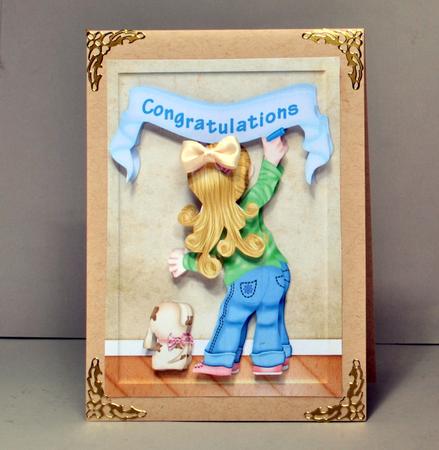Congratulations Quick Card by Kristina Norbat