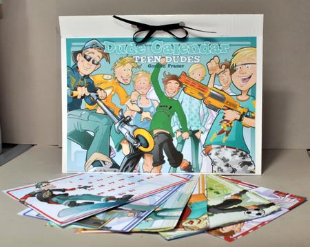 Teen Dudes Calendar by Kristina Norbat