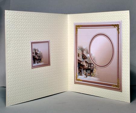 Vintage House 8in x 8in Insert Plate by Kristina Norbat