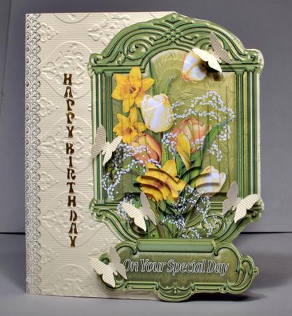Spring Flowers Pyramage Topper by Kristina Norbat