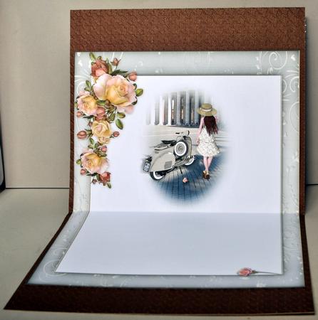Road to Rome Blank Insert by Kristina Norbat