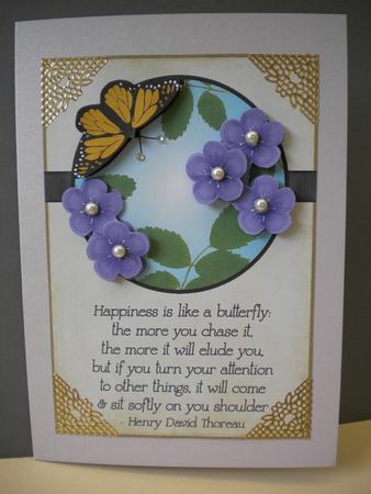 Inspirational Butterfly Topper by Kristina Norbat