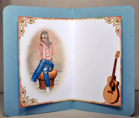 The Singer Blank Insert by Kristina Norbat