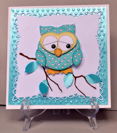 Set of 10 Owls (no. 3) by Kristina Norbat