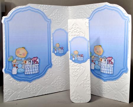 New Baby Boy Insert Plates by Kristina Norbat