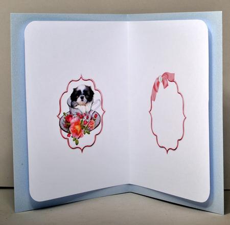The Shih Tzu is My Cup Rosie Lea Insert by Kristina Norbat