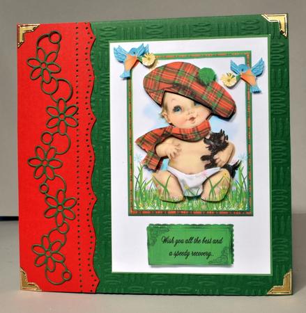 Baby with Scottish Attire Qs by Kristina Norbat