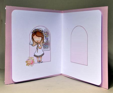 First Communion Girl Insert by Kristina Norbat