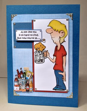 Ben is 18 and Hard to Find Quick Card by Kristina Norbat