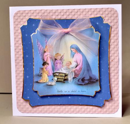 Vintage Nativity Toppers by Kristina Norbat
