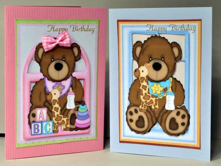 Babys Birthday Greetings by Kristina Norbat