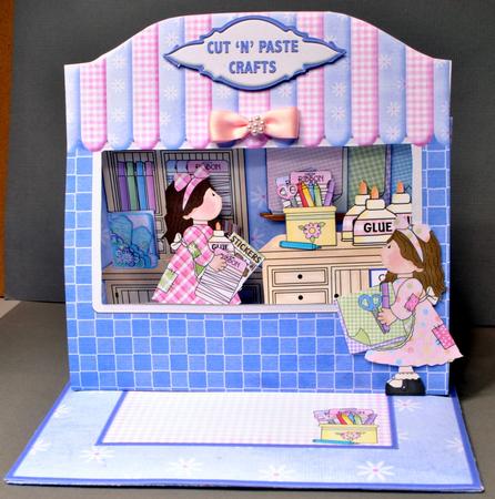 3D Craft Shop Card Kit by Kristina Norbat