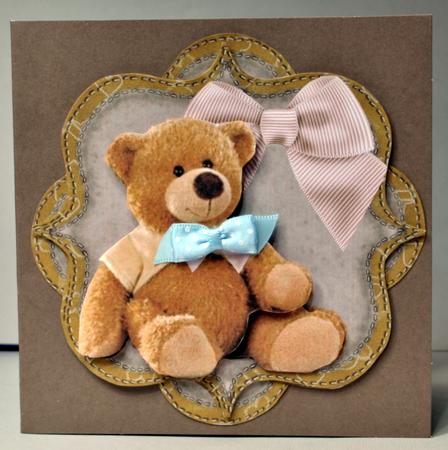 Vintage Teddy Birthday by Kristina Norbat