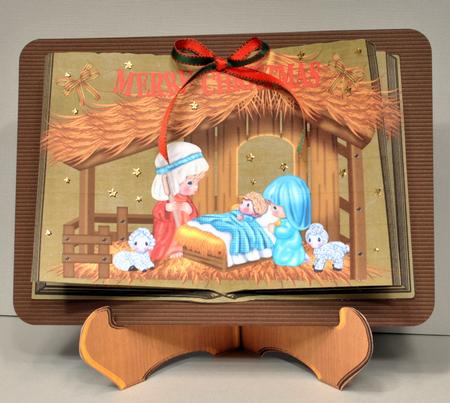Christmas Book Nativity by Kristina Norbat