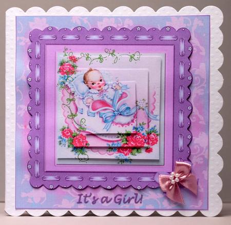 It's a Girl in the Boot with Flowers by Kristina Norbat