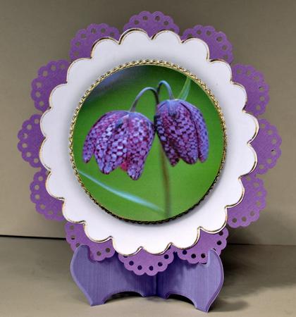Frittilary Plant and Stand by Kristina Norbat