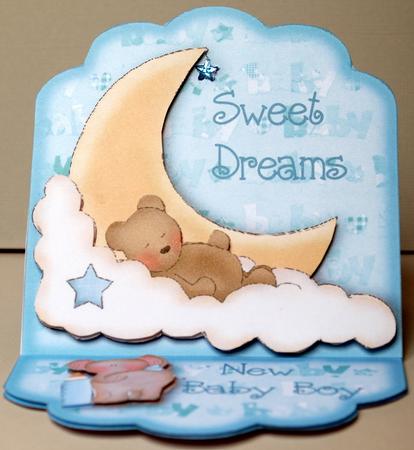 Sweet Dreams - New Baby Boy by Kristina Norbat