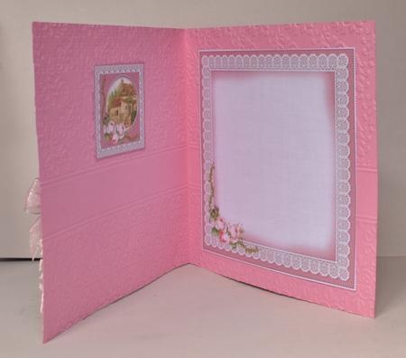 8x8 Rose Cottage Insert Plate by Kristina Norbat