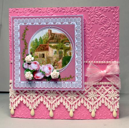 8x8 Rose Cottage by Kristina Norbat
