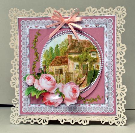 Rose Cottage Pyramid by Kristina Norbat