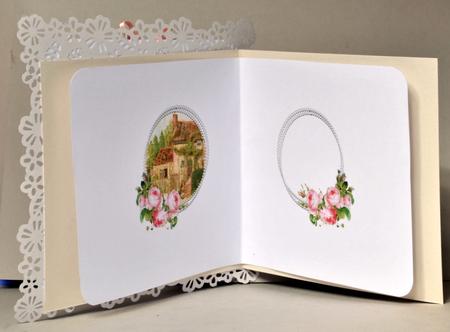 Rose Cottage Pyramid Insert by Kristina Norbat