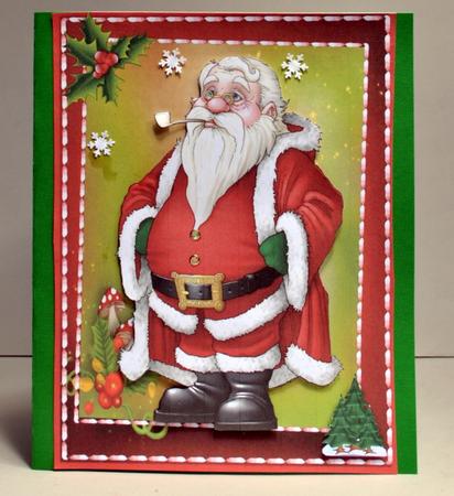 Lovely Jolly Santa Clause by Kristina Norbat