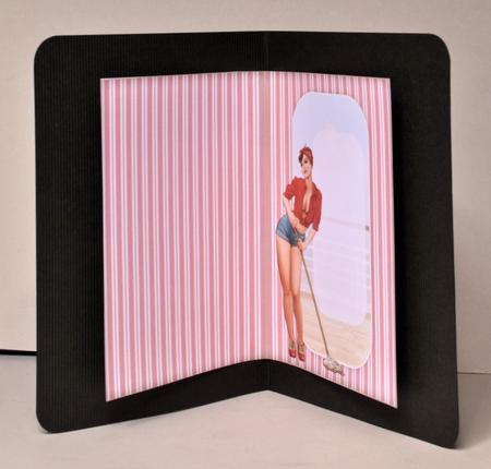 1950's Pin Up Girl Alice May Mini Kit (red) Insert by Kristina Norbat