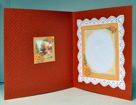 8x8 Gathering in the Hay Scene Insert Plate by Kristina Norbat
