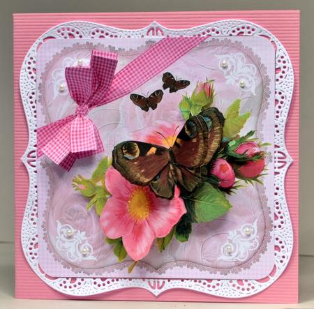 Beach Roses and Butterflies by Kristina Norbat