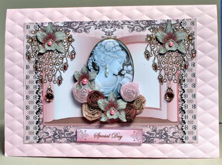 Book Vintage Cameo & Roses by Kristina Norbat