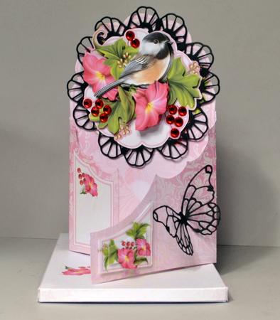 Rose Window Cascade Gatefold Kit - Summer Bird by Kristina Norbat