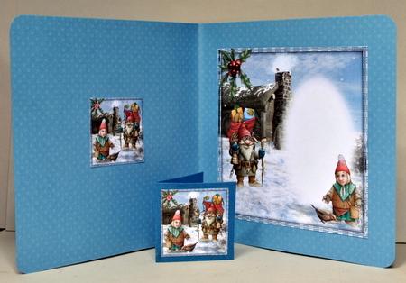 Coming Home for Christmas Blank Insert by Kristina Norbat