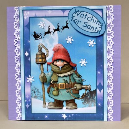 Watching for Santa - Decoupage by Kristina Norbat