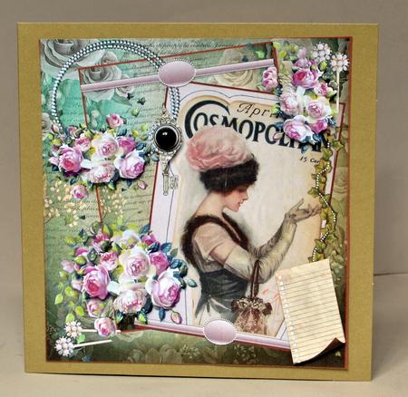 Vintage Cosmopolitan Lady by Kristina Norbat