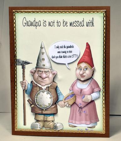 Grandpa is Not to Be Messed With by Kristina Norbat