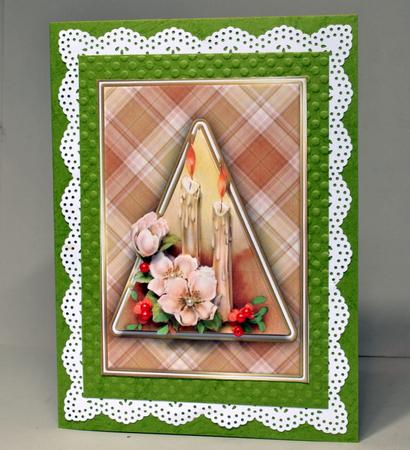 Candles & Flowers Quick Card by Kristina Norbat