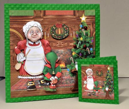 8x8 They're for Santa Mini Kit by Kristina Norbat