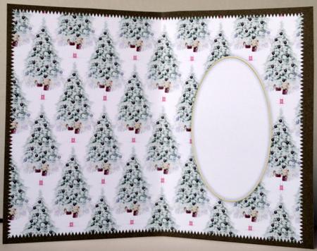 White Xmas Tree Insert by Kristina Norbat