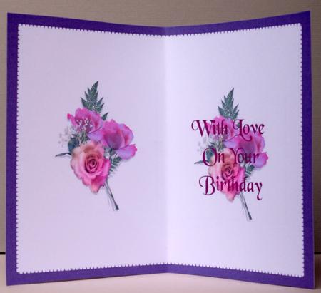 With Love on Your Birthday Insert by Kristina Norbat